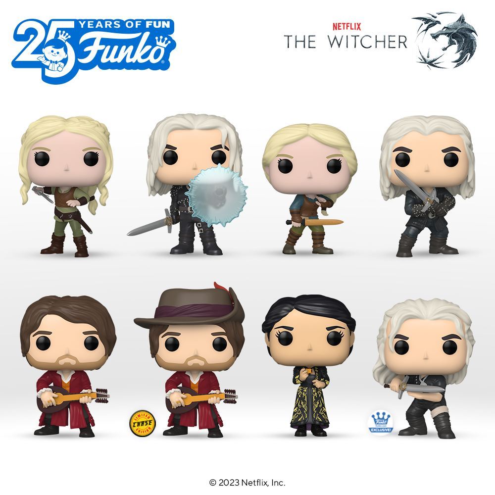 Les figurines POP de The Witcher Saison 3 sont là