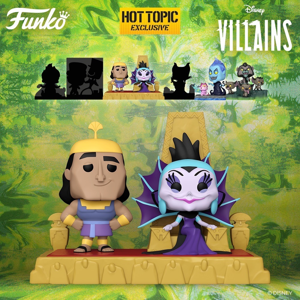 Yzma Kronk Dans L Assemble Disney Villains Figurines POP 