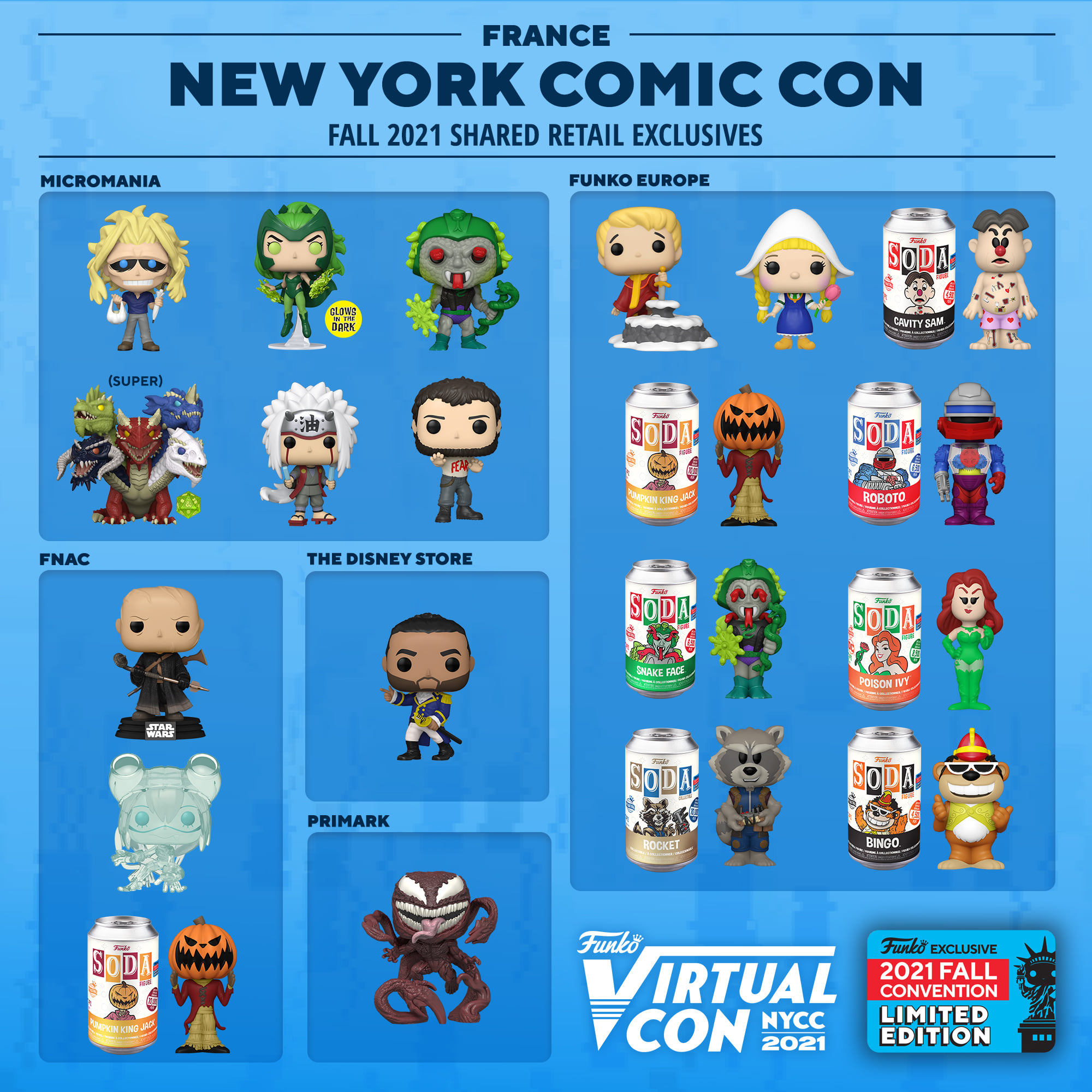 Toutes les annonces de la Virtual Con NYCC 2021 (Convention d’Automne)